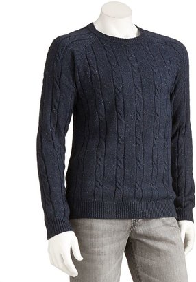 Haggar cable-knit sweater - men