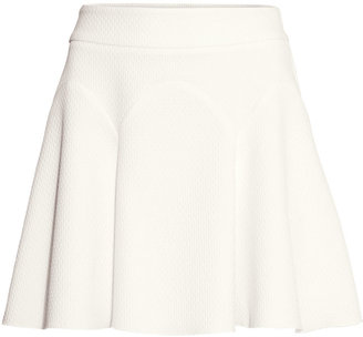 H&M Circle Skirt - White - Ladies