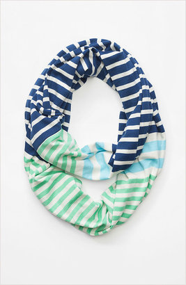 J. Jill Whisper weight striped infinity scarf