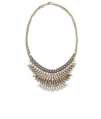 MANGO Rhinestone crystal necklace
