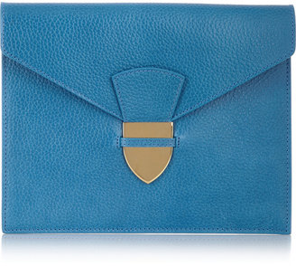Sophie Hulme Textured-leather clutch