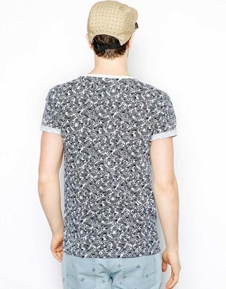 Minimum T-Shirt with Floral Print
