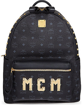 MCM Logo lettering medium backpack