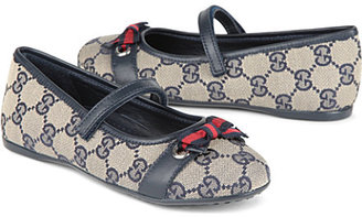 Gucci Canvas and leather shoes 4-8 years