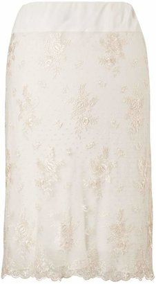 House of Fraser Chesca Scallopped Lace Skirt
