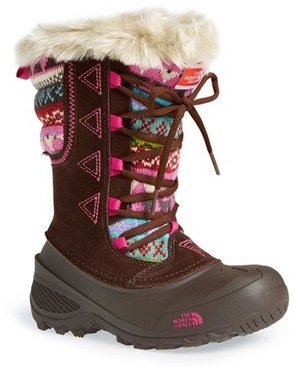 The North Face 'Shellista' Lace Up Snow Boot (Toddler, Little Kid & Big Kid)