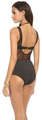 Zimmermann Filigree Double Layer One Piece Swimsuit