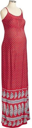 Old Navy Maternity Printed Maxi Dresses