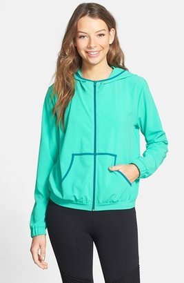 Lily White Hooded Track Jacket (Juniors)