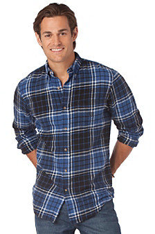 Chaps Men's Thorton Flannel Plaid Shirt