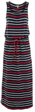 Hatley Black and Red Stripe Maxi Dress