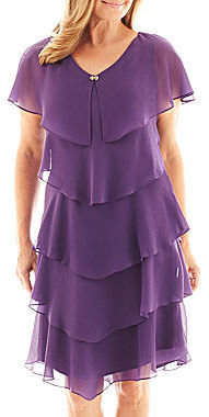 Stenay Short-Sleeve Tiered Dress