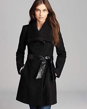 Mackage Coat - Kathryn Leather Belt