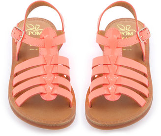 Pom D'Api Patent leather sandals