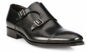 To Boot Grant Double-Buckle Monk Strap Shoes