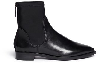 Tory Burch 'Newton' neoprene cuff leather boots