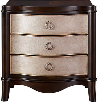 Rooms To Go Le Claire Silver Nightstand