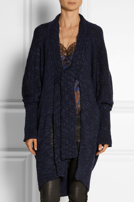 Vivienne Westwood Atmos chunky-knit wool-blend cardigan