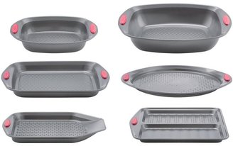 Prestige Cook Trays And Roaters Bakeware Set (6-piece) - Black Red