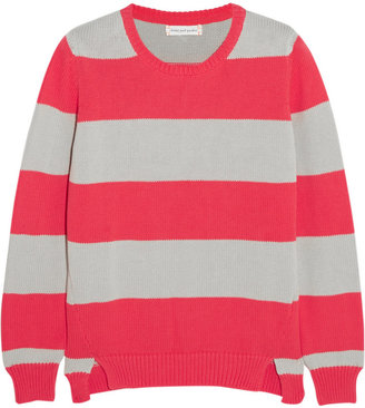 Chinti and Parker Striped cotton sweater