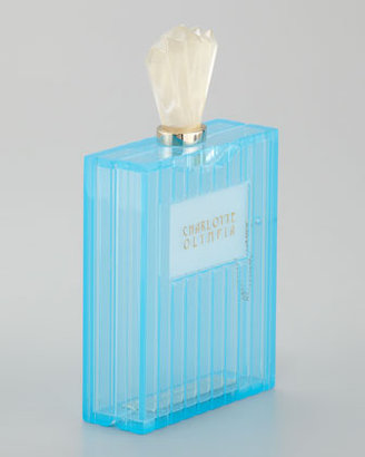 Charlotte Olympia Perfume Clutch, Blue