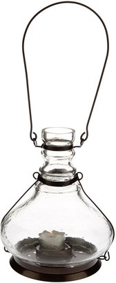 Casa Uno Glass Genie Bottle Lantern