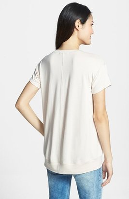 Olivia Moon Lace Front Tee