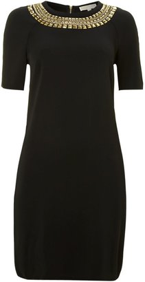 Michael Kors Dress with studded neck detail
