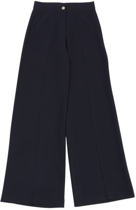 Michael Kors Navy Polyester Trousers