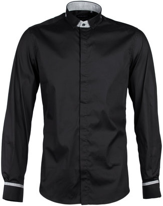 Antony Morato Black & Grey Slim Fit Shirt