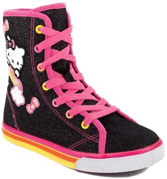 Hello Kitty Rainbow High Top Sneaker (Little Kid)