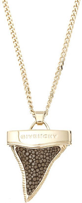 Givenchy Small Gold-Tone Shark Tooth Pendant