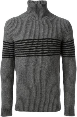 Ermanno Scervino ribbed knit roll neck sweater