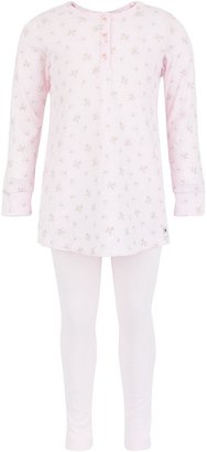 Petit Bateau Rose Print Pyjama Set