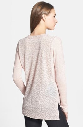 Rebecca Taylor Leopard Print Sweater