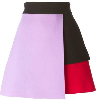 Fausto Puglisi colour block skirt