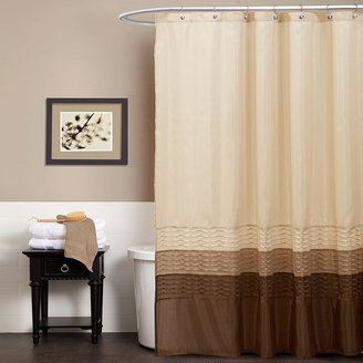 Lush Decor Mia Fabric Shower Curtain