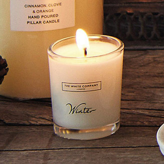 The White Company Winter votive candle