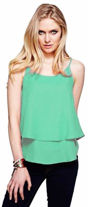 HotSquash - Mint Double Layered Camisole Top