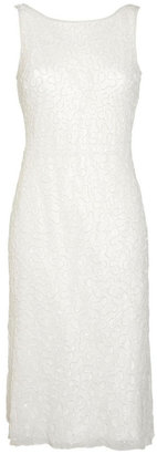 F&F Signature Cowl Back Embellished Midi Wedding Dress