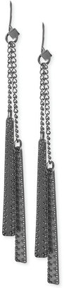 Steve Madden Chain Double Stick Drop Earrings