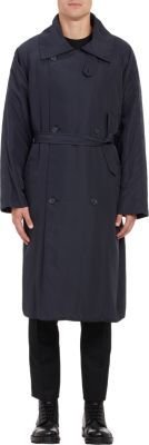 Raf Simons Padded Double-Breasted Trench Coat