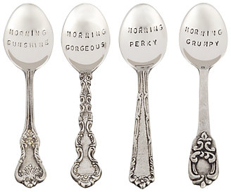 Culinary Concepts Morning Teaspoons, Assorted, Set of 4
