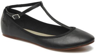 Coolway Women's Ballet Rounded toe Ballet Pumps in Black