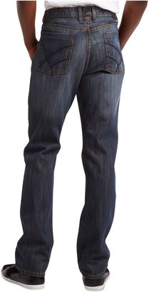 Kenneth Cole Reaction Straight-Leg Tinted Jeans