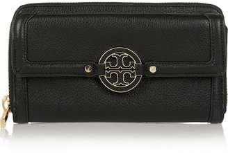 Tory Burch Amanda textured-leather continental wallet