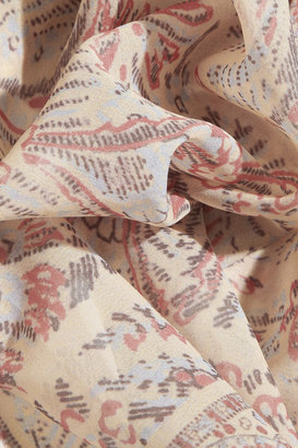 Kate Moss for Topshop Paisley-print chiffon scarf