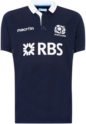 House of Fraser Men's Scottish Rugby Short Sleeve Home Rugby T-Shirt