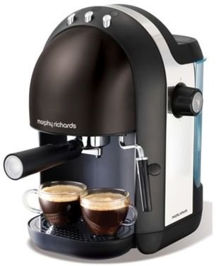 Morphy Richards Black Accents Espresso Maker 172000