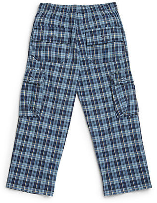 Mulberribush Toddler's & Little Boy's Plaid Cargo Pants